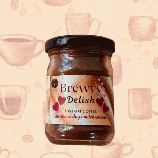 Brewvy DELISH 80g (powdered instant coffee)